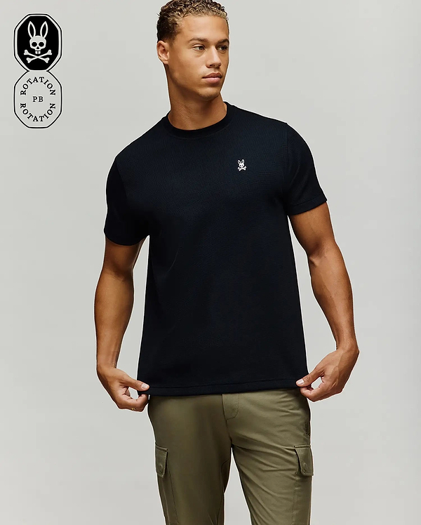 T-SHIRT MAXTON WAFFLE POUR HOMME