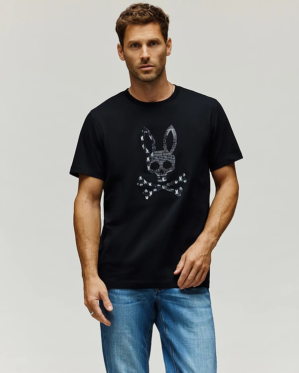 MENS JARVIS BUNNY GRAPHIC TEE view 2