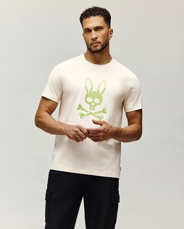 MENS JARVIS BUNNY GRAPHIC TEE vue 2