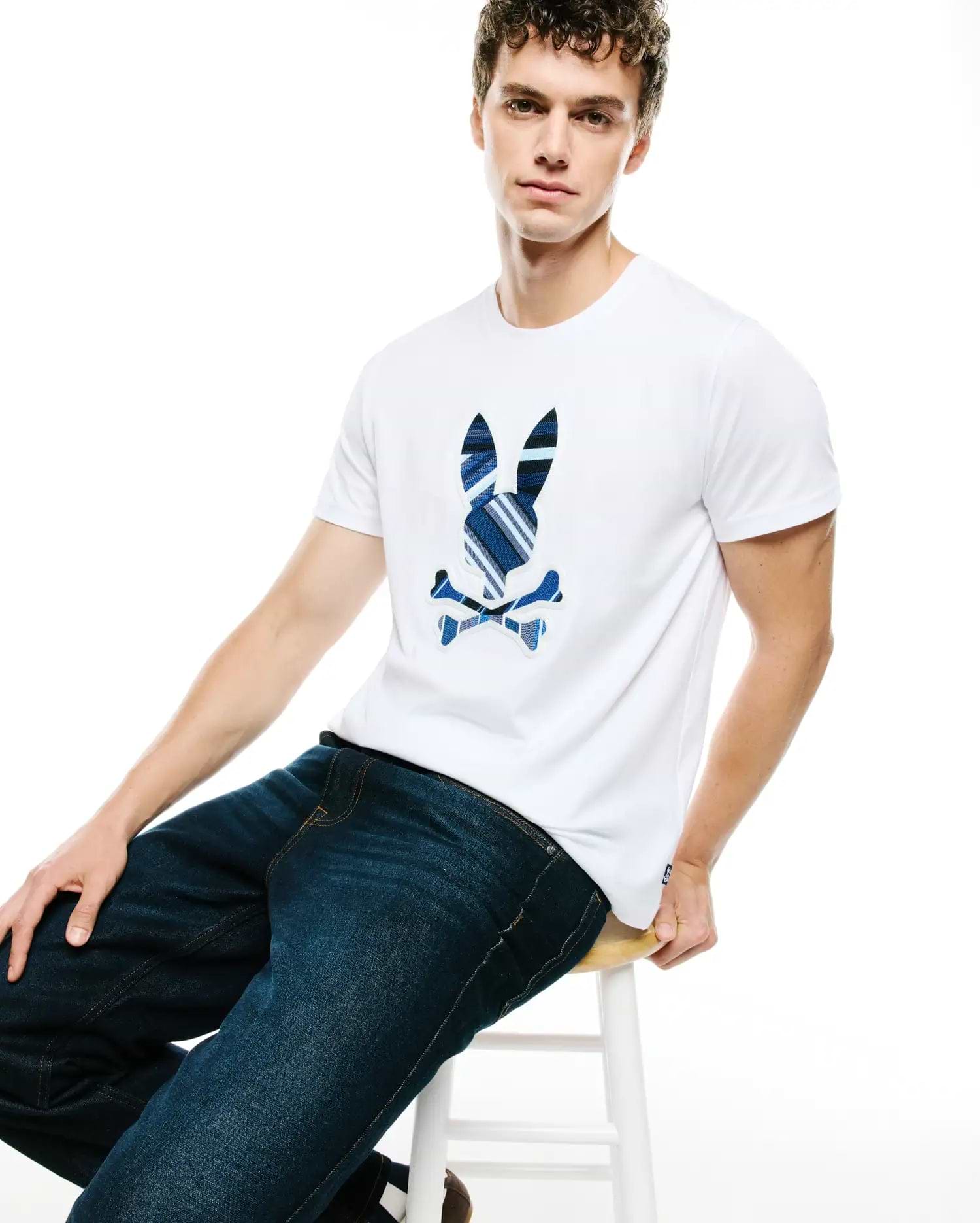 T-SHIRT À IMPRIMÉ DREW HOMMES