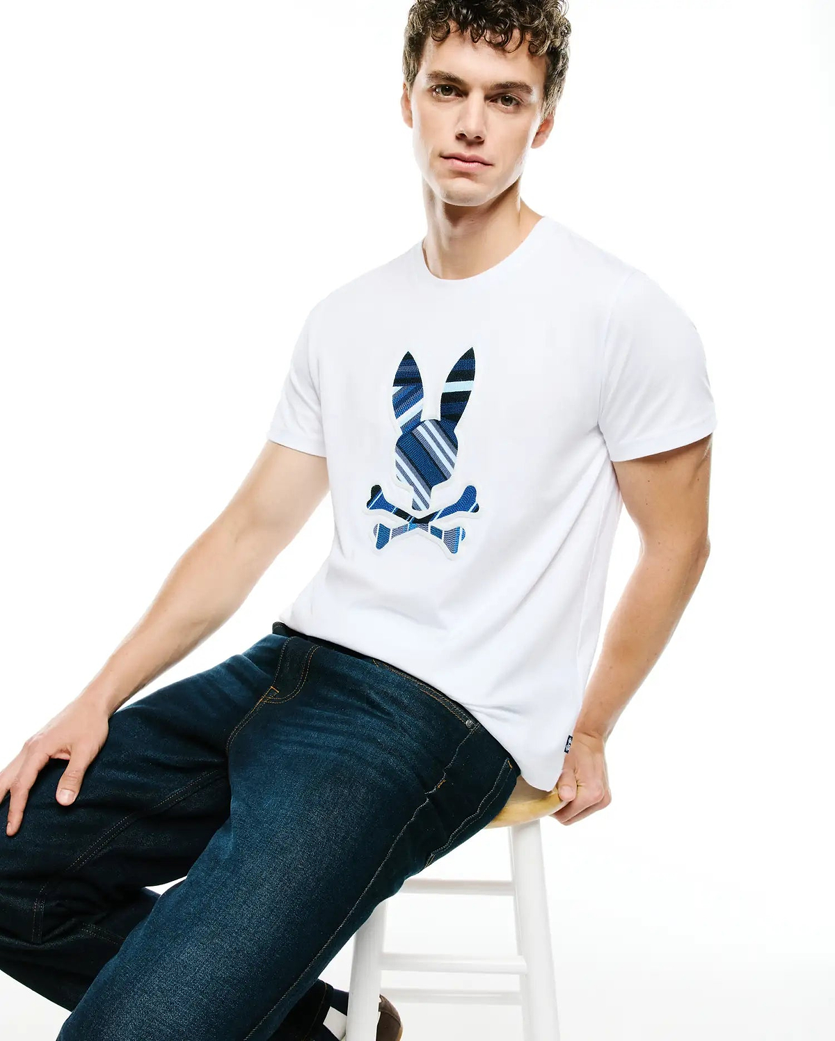 T-SHIRT À IMPRIMÉ DREW HOMMES