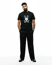 MENS JADEN APPLIQUÉ GRAPHIC TEE view 4