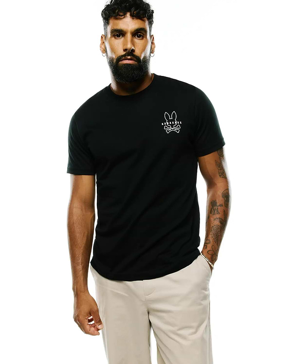 MENS PIERS PIMA COTTON BACK GRAPHIC TEE view 2