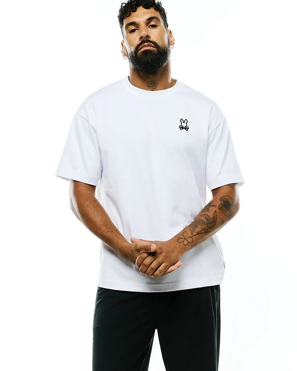 MENS JAYDON PIMA COTTON OVERSIZED-FIT TEE view 1