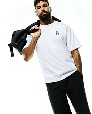 MENS JAYDON PIMA COTTON OVERSIZED-FIT TEE - MT0200368