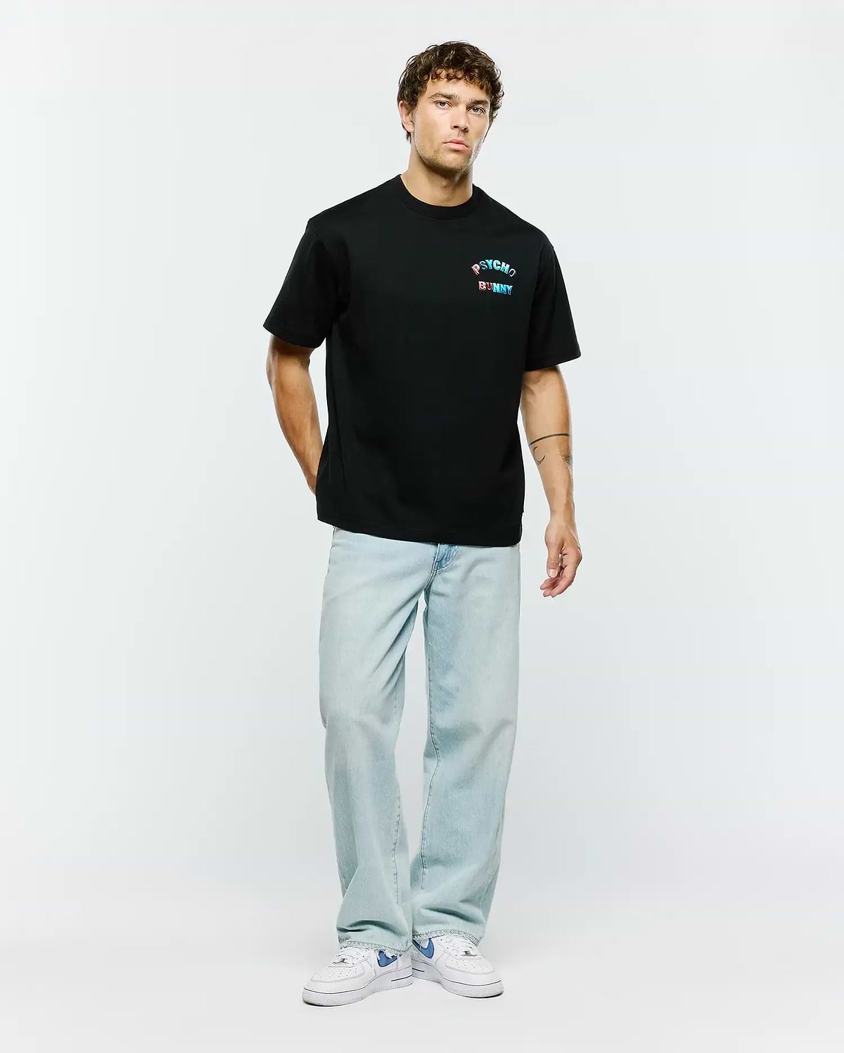 MENS KENJI CHEST OVERSIZED FIT TEE - MT0200393
