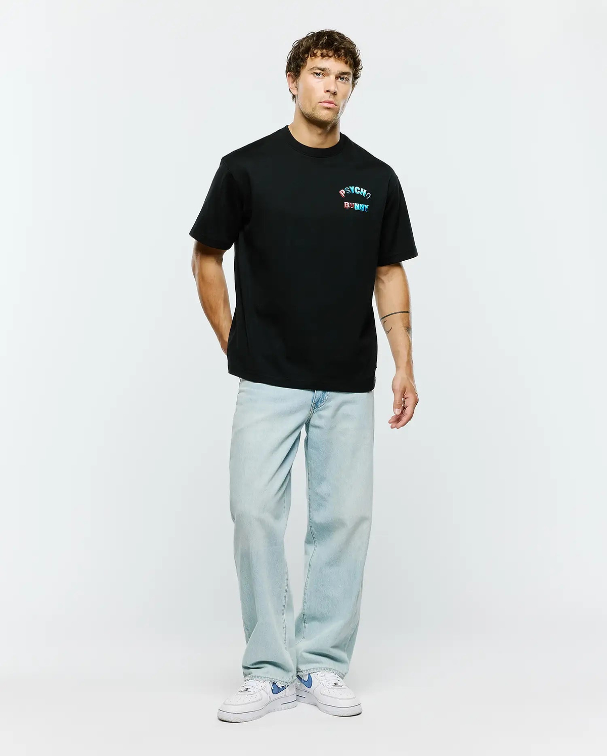 MENS KENJI CHEST OVERSIZED FIT TEE - MT0200393