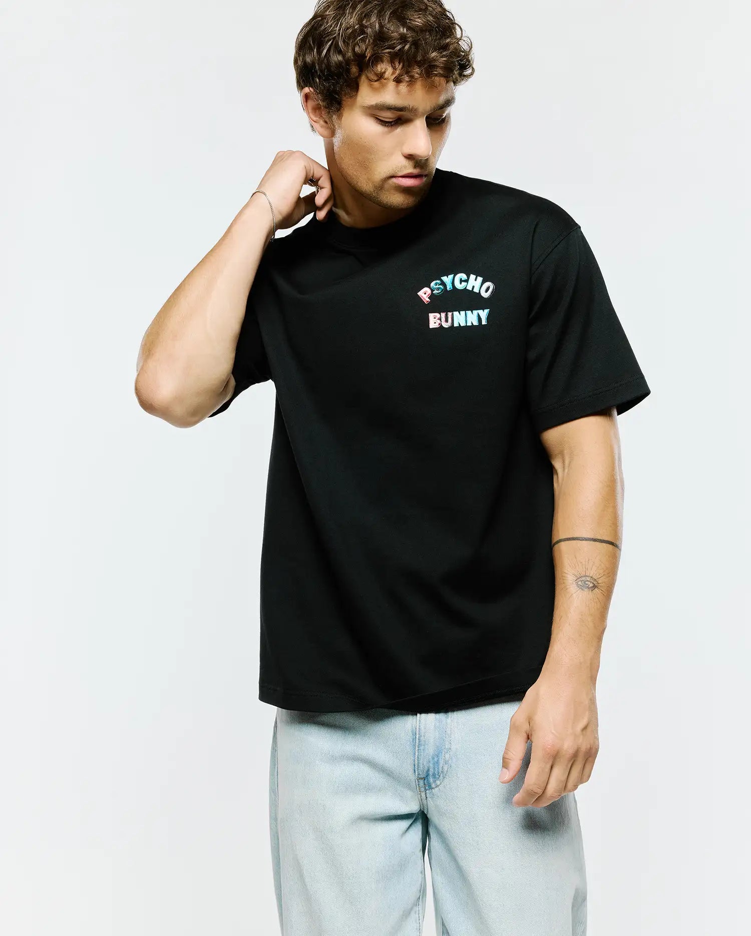 MENS KENJI CHEST OVERSIZED FIT TEE - MT0200393