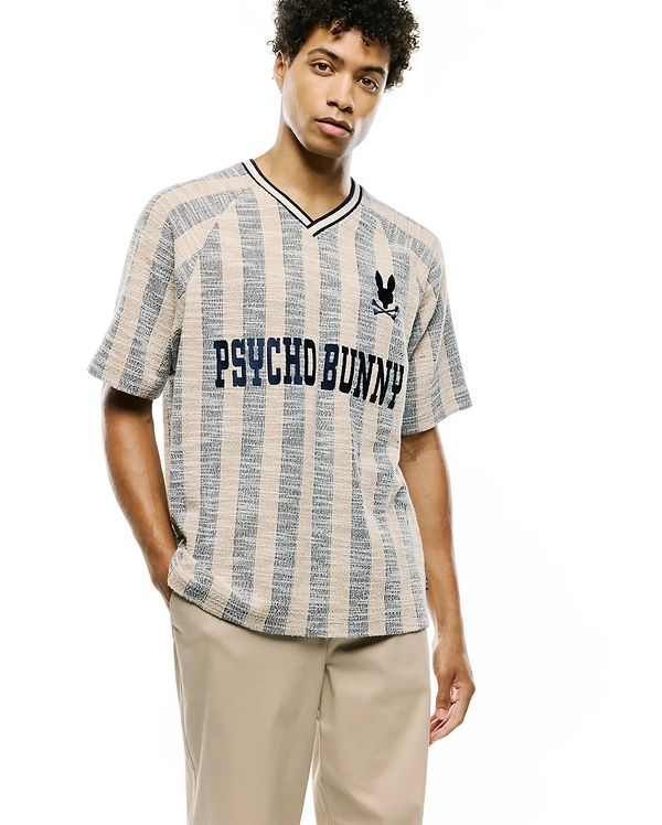 MEN'S NATHANIEL RAGLAN STRIPE JERSEY view 1