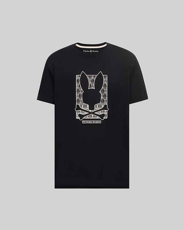 T-SHIRT À MOTIF BRODÉ KEON HOMMES vue 1