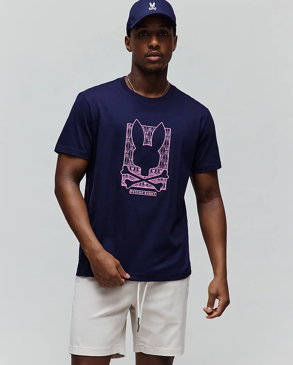 MENS KEON EMBROIDERED GRAPHIC TEE view 2