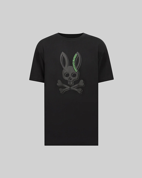 MENS SERGE EMBROIDERED BUNNY GRAPHIC TEE view 1