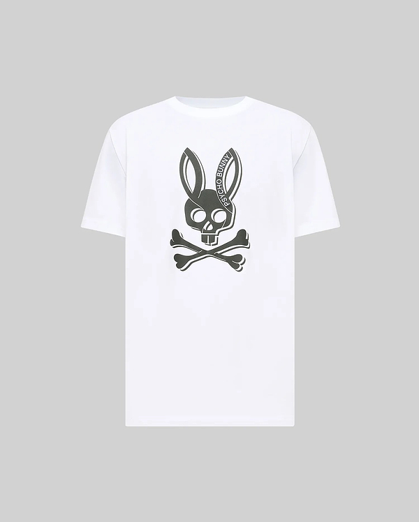 MENS SERGE EMBROIDERED BUNNY GRAPHIC TEE - MT0200405