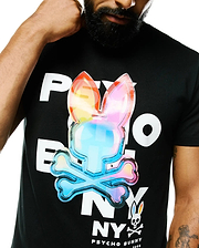T-SHIRT EN COTON PIMA À IMPRIMÉ KENJI HOMMES