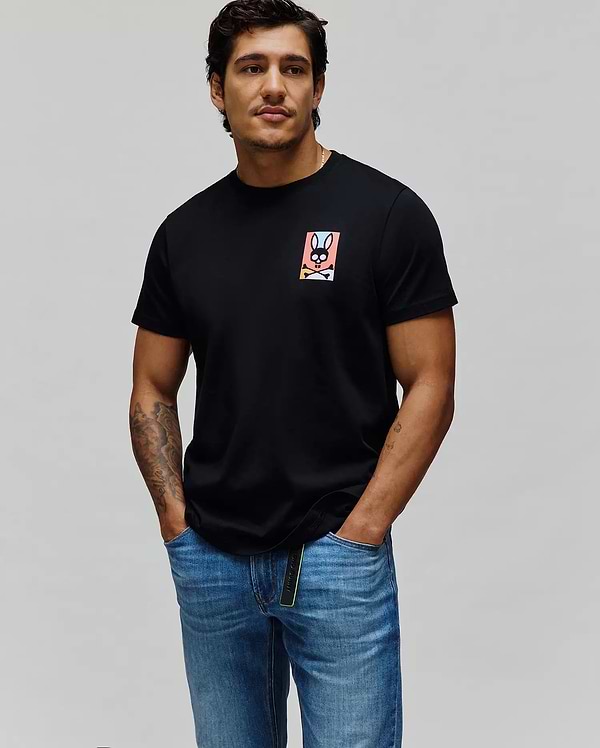 T-SHIRT À IMPRIMÉ RAPHAEL HOMMES vue 2