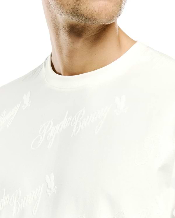 MENS LENNY RELAXED JACQUARD TEE view 2