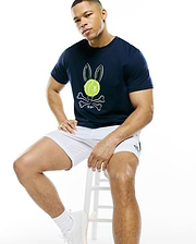 T-SHIRT À IMPRIMÉ BUNNY TENNIS HOMMES