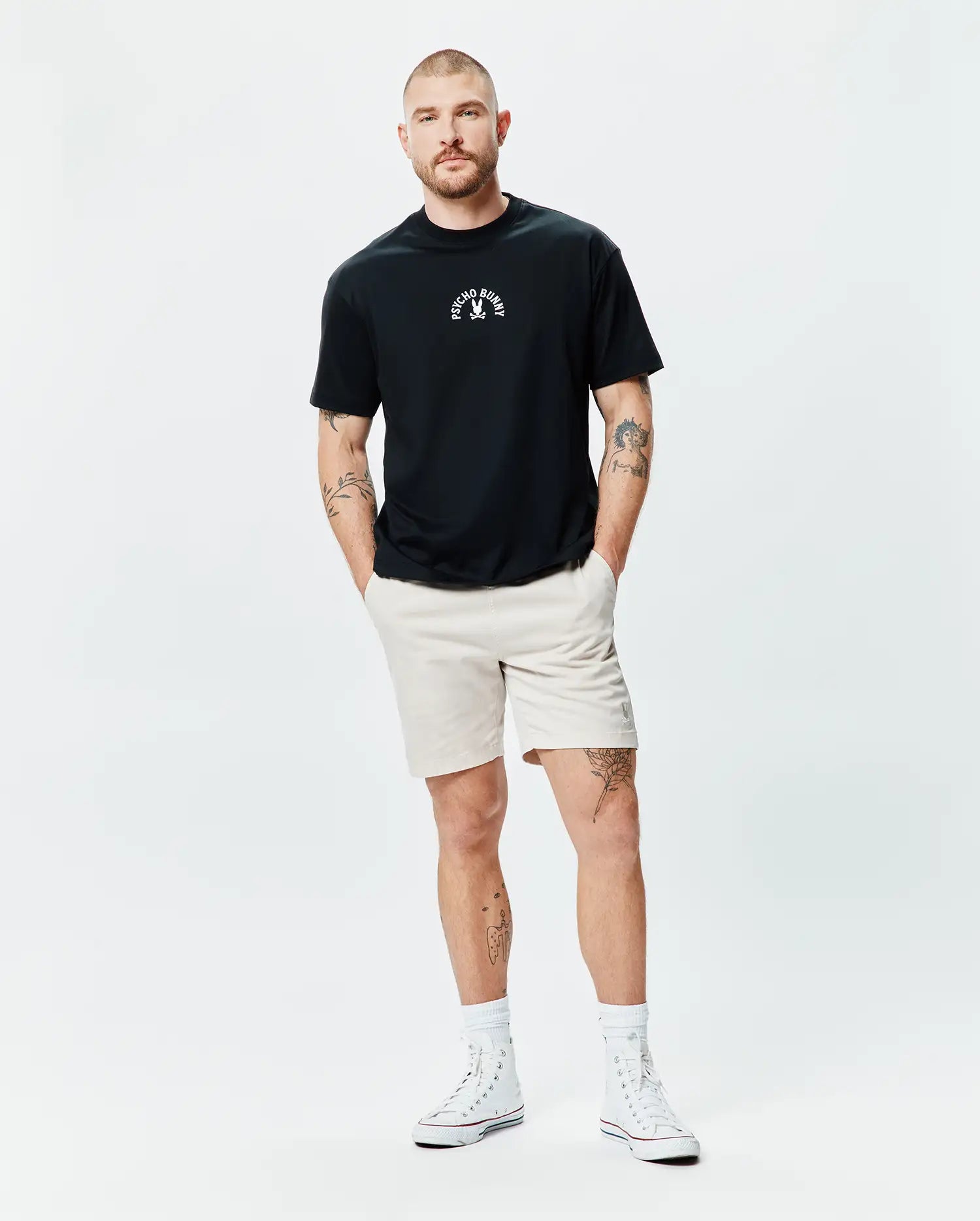 T-SHIRT EN COTON PIMA TRÈS GRAND STEVIE HOMMES