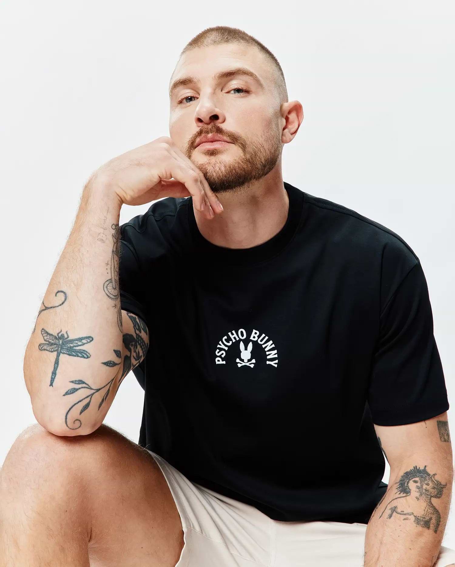T-SHIRT EN COTON PIMA TRÈS GRAND STEVIE HOMMES
