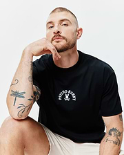 T-SHIRT EN COTON PIMA TRÈS GRAND STEVIE HOMMES