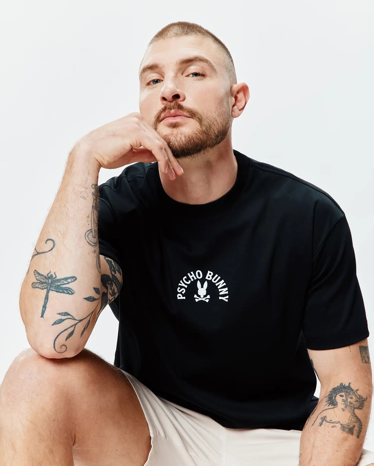 T-SHIRT EN COTON PIMA TRÈS GRAND STEVIE HOMMES