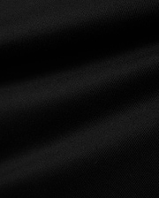 Men's Samson Oversized Bunny Tee, a black premium jersey knit fabric with a subtle diagonal texture, embodying Psycho Bunny's refined streetwear aesthetic. (6)