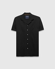 CHEMISE JAYME EN CRÉPON AVEC COL CABANA