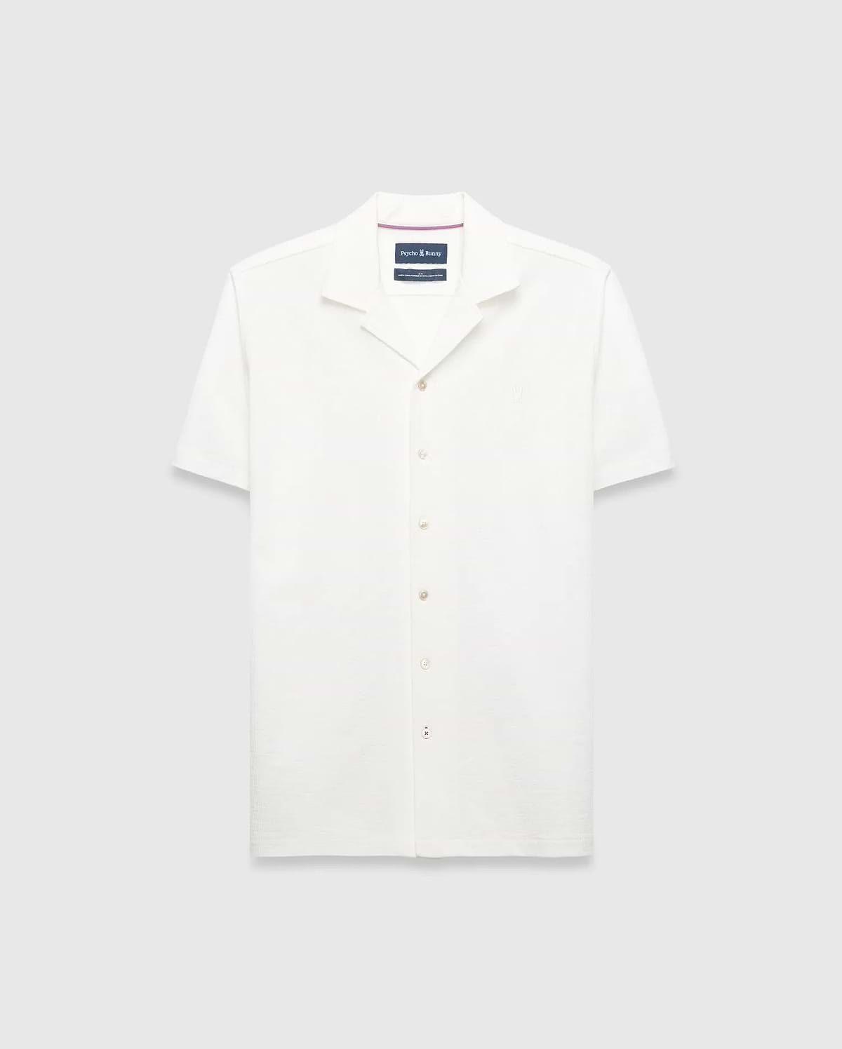 CHEMISE JAYME EN CRÉPON AVEC COL CABANA