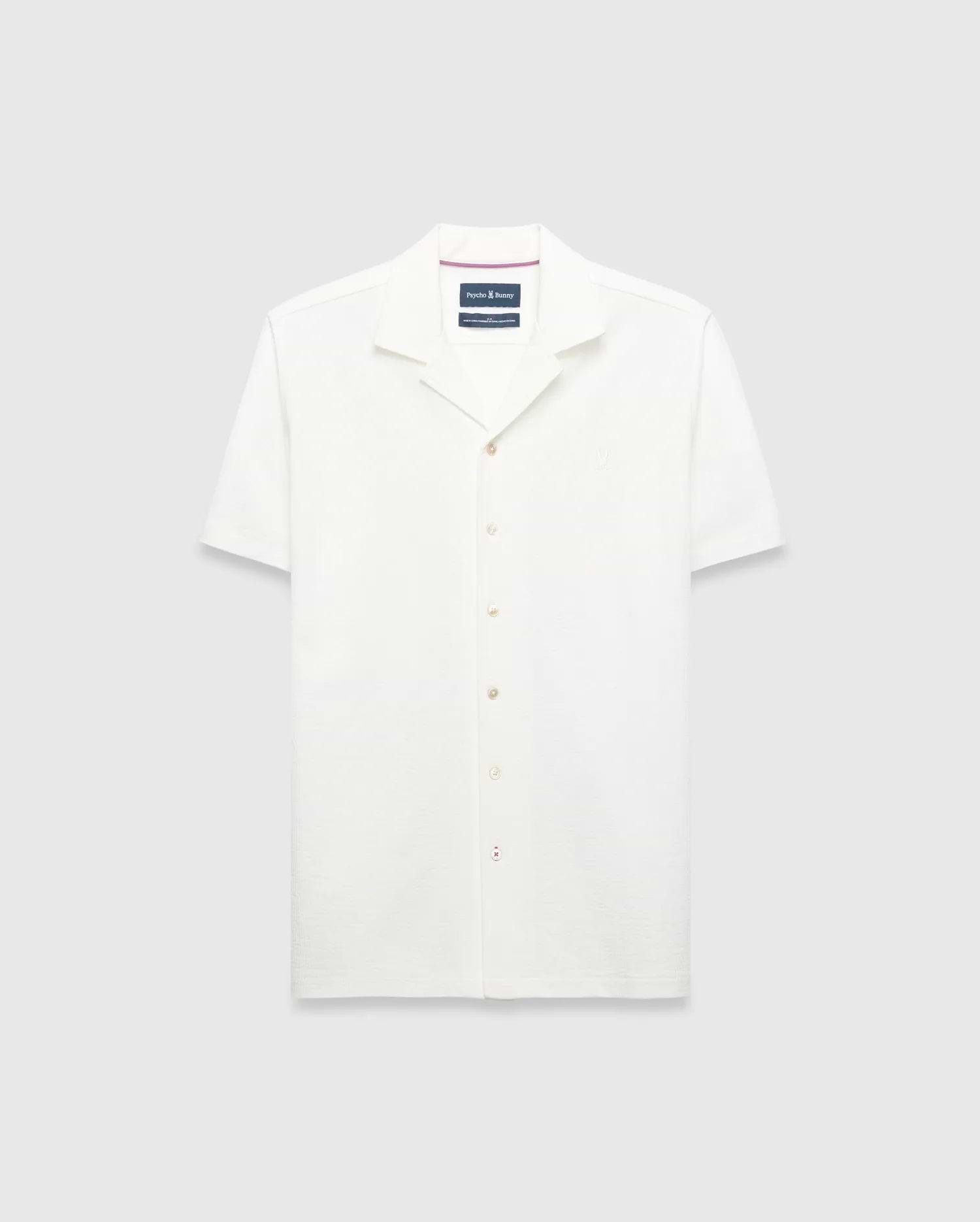 CHEMISE JAYME EN CRÉPON AVEC COL CABANA