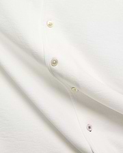 CHEMISE JAYME EN CRÉPON AVEC COL CABANA