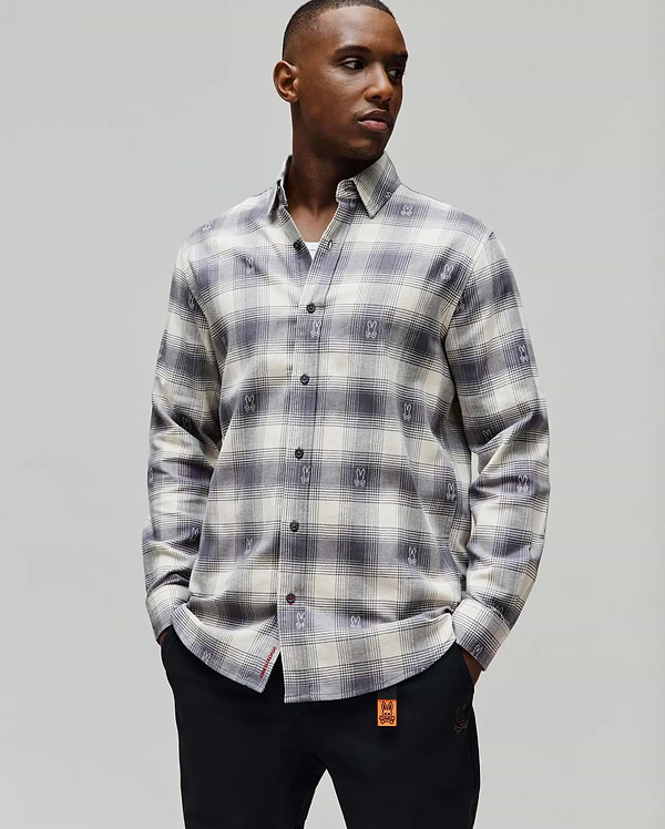 MENS KURT PLAID FLANNEL SHIRT view 2