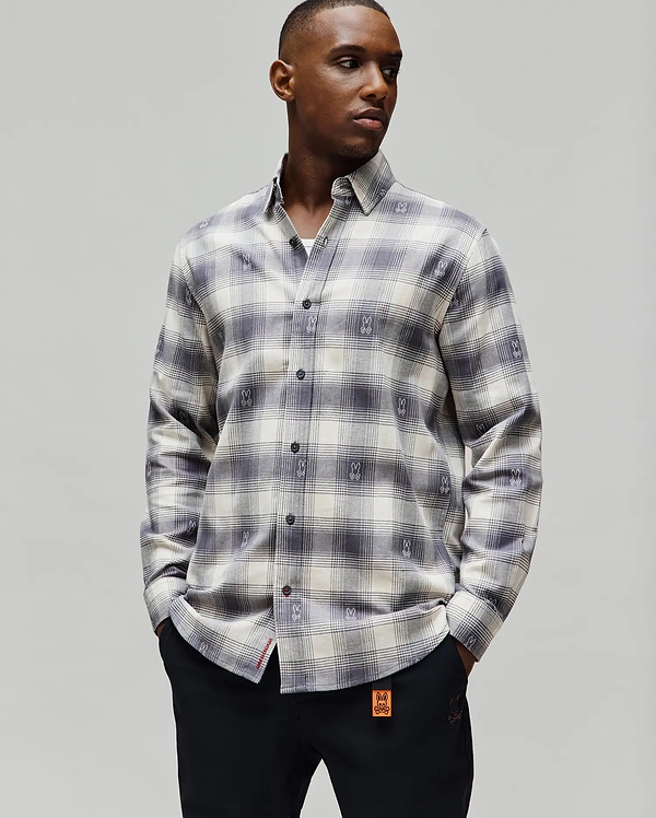 CHEMISE  KURT EN FLANELLE À CARREAUX vue 2