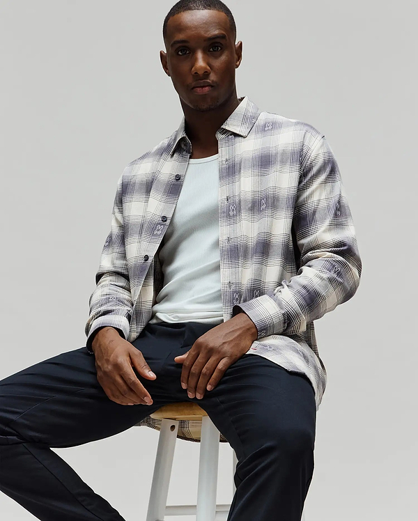 CHEMISE  KURT EN FLANELLE À CARREAUX