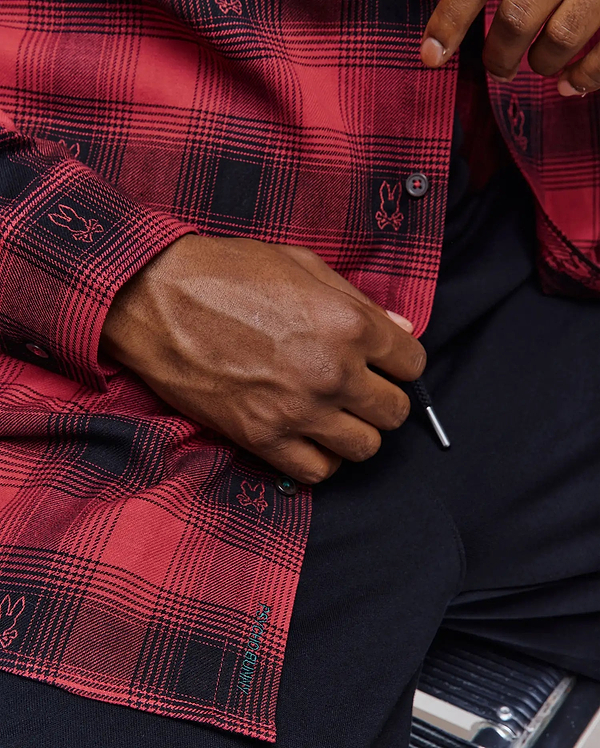 MENS KURT PLAID FLANNEL SHIRT view 2