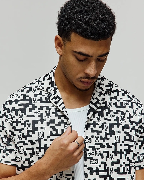 MENS JOSH JACQUARD SHIRT view 2