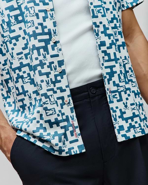 MENS JOSH JACQUARD SHIRT view 2