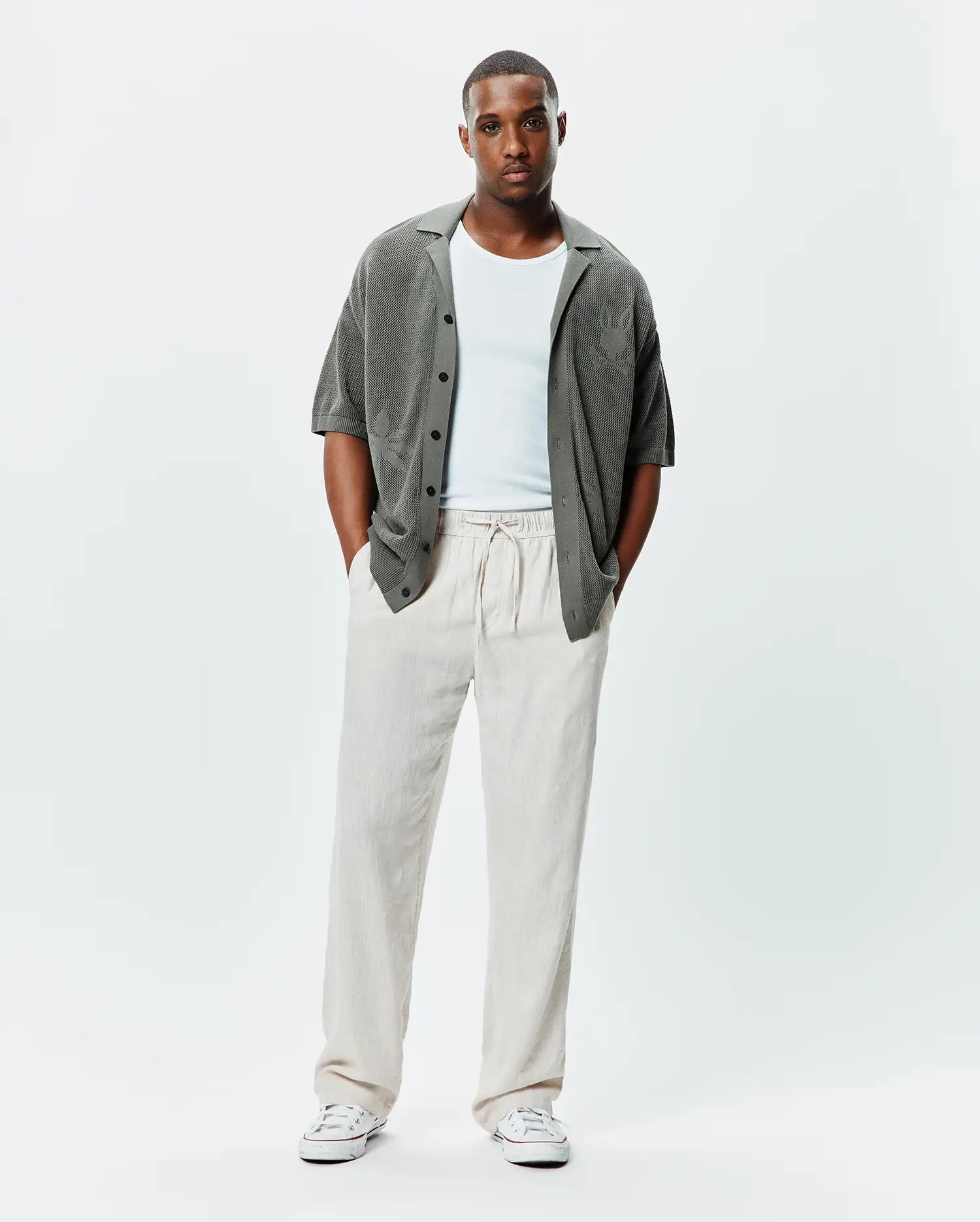 CHEMISE EN TRICOT TRÈS GRANDE BRAD HOMMES