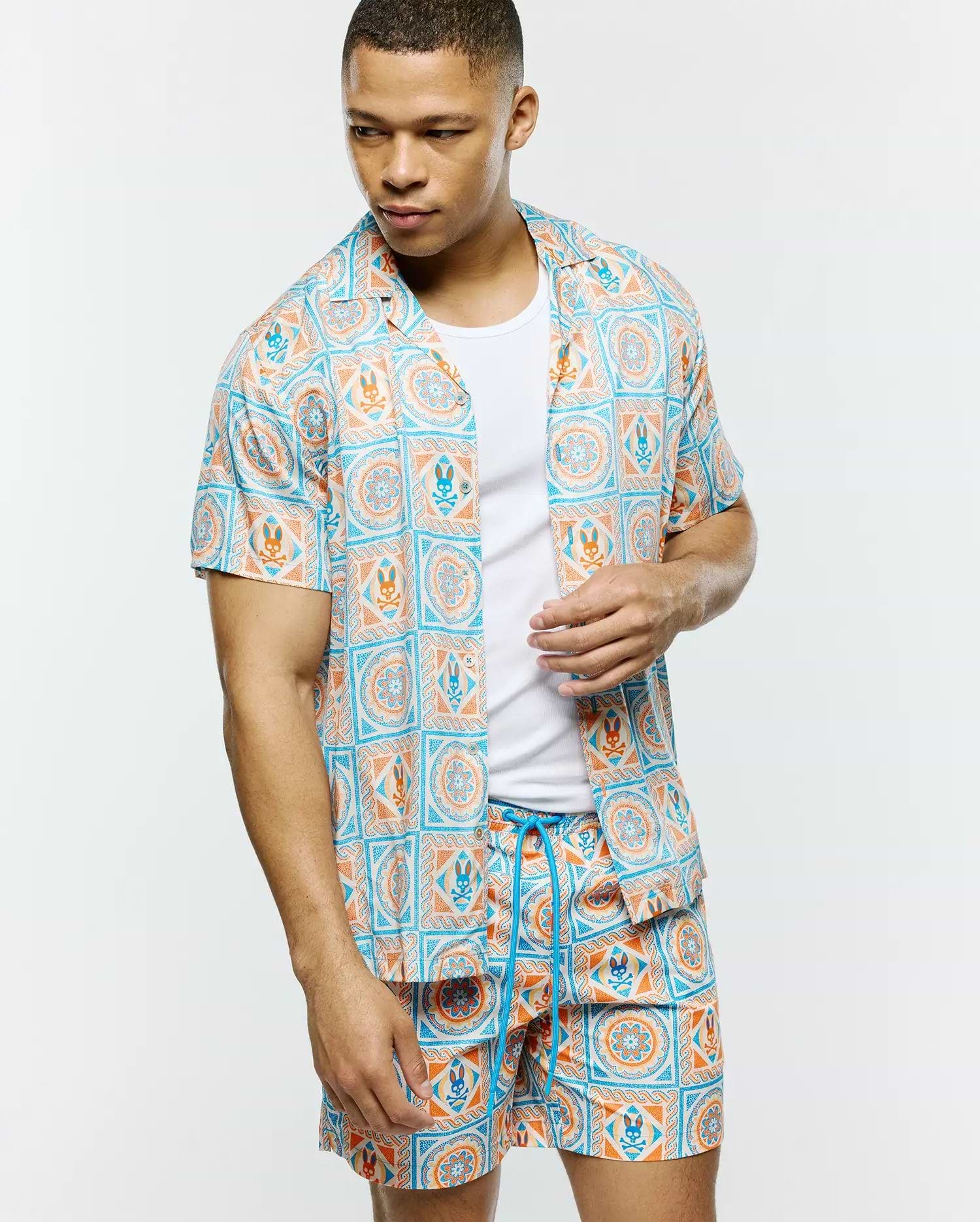 CHEMISE EN TENCEL FRANK HOMMES