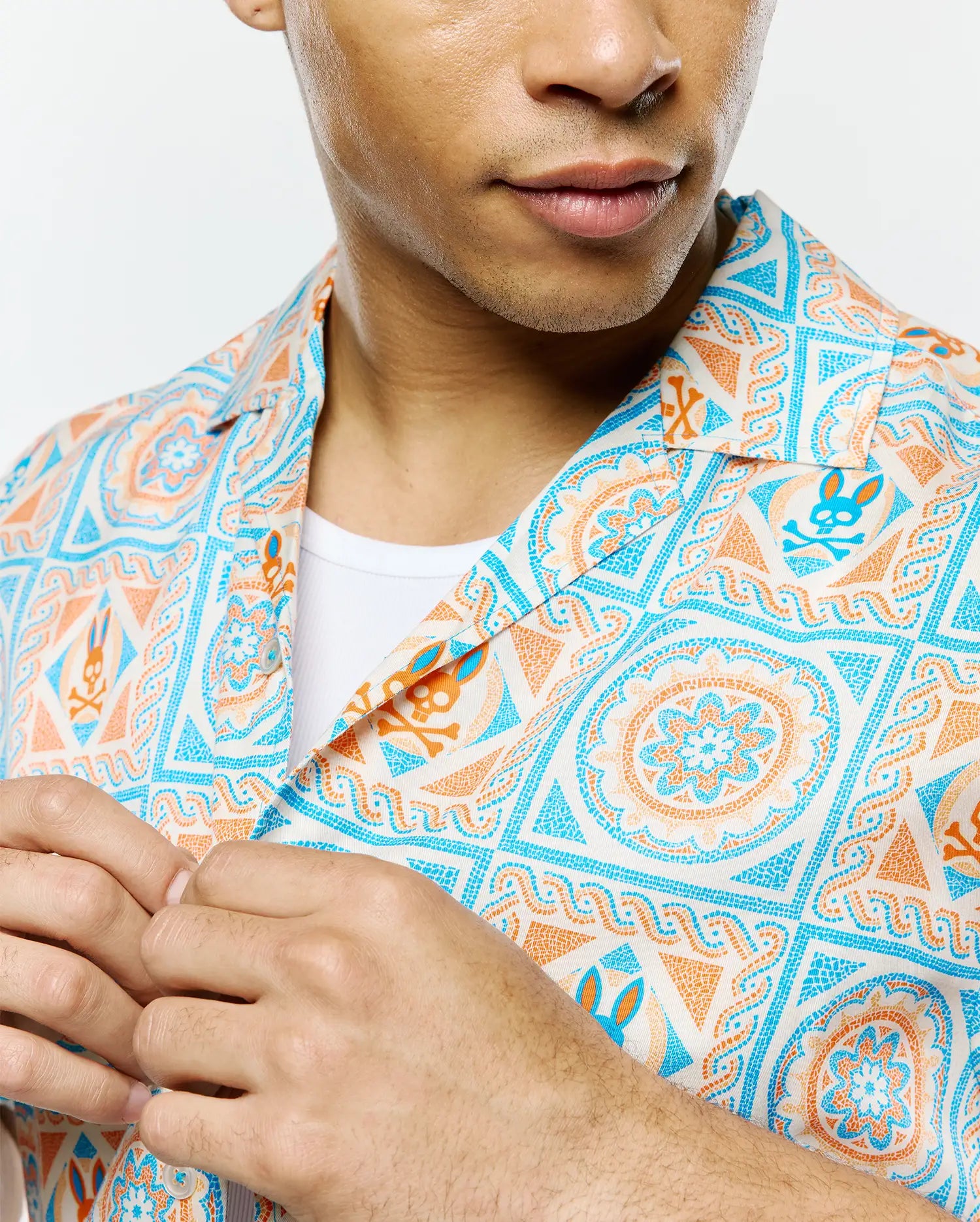 CHEMISE EN TENCEL FRANK HOMMES