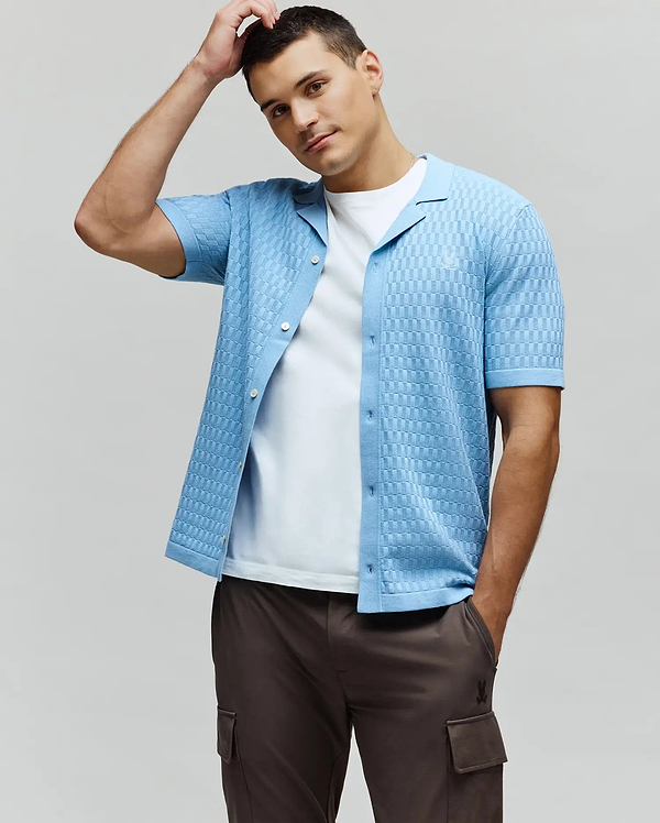 MENS XANDROS KNIT SHIRT view 1