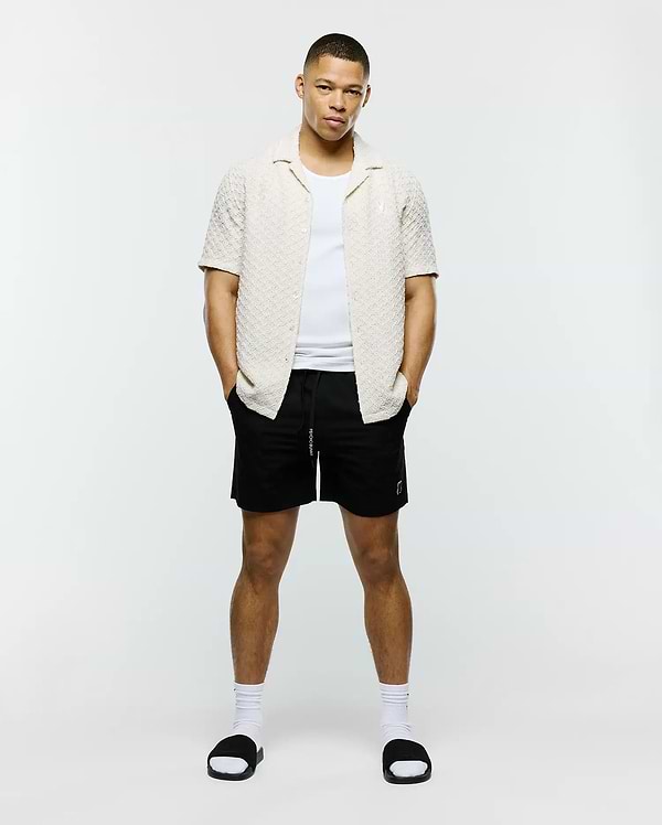 MENS ELI CROCHET SHIRT - MT0300147