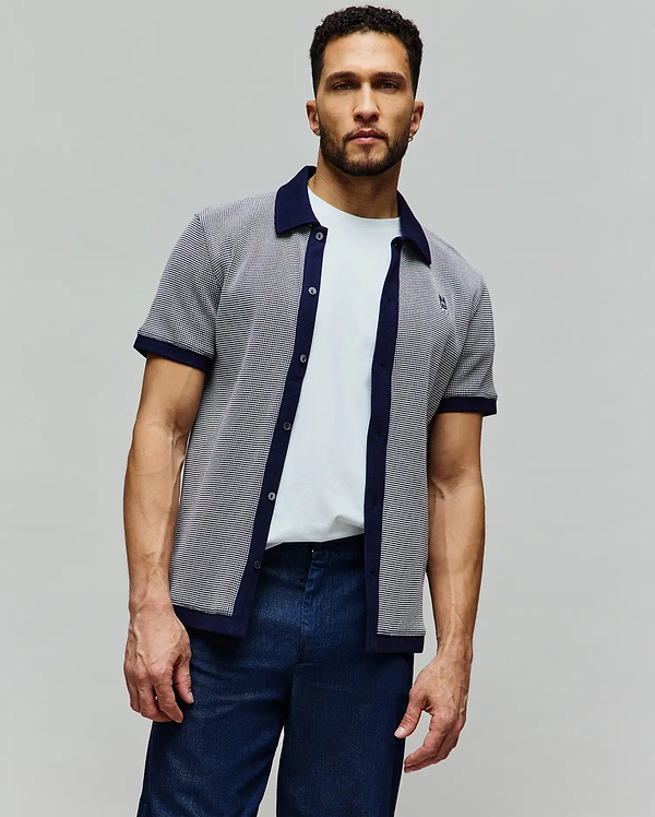 MENS MAXTON WAFFLE SHIRT view 1