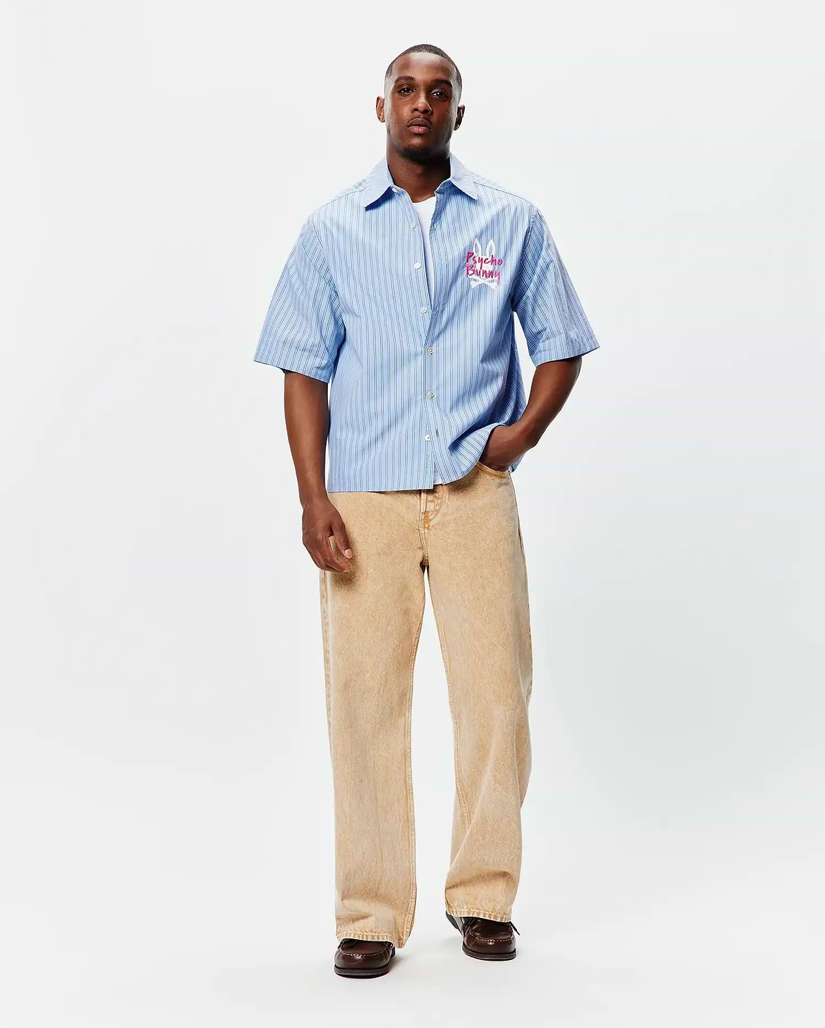 MENS DUNCAN STRIPE SHIRT - MT0300170