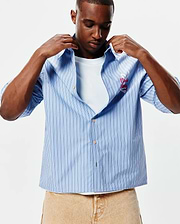 MENS DUNCAN STRIPE SHIRT - MT0300170