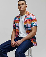 MENS RAPHAEL TENCEL SHIRT - MT0300194