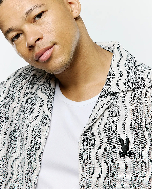 MENS DAVE CROCHET SHIRT view 2