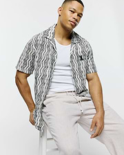 MENS DAVE CROCHET SHIRT - MT0300212