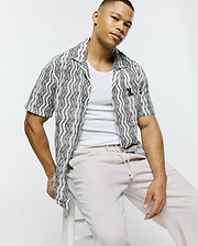 MENS DAVE CROCHET SHIRT - MT0300212