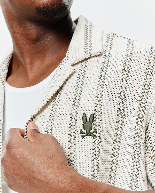 MENS TATUM CROCHET SHIRT view 2