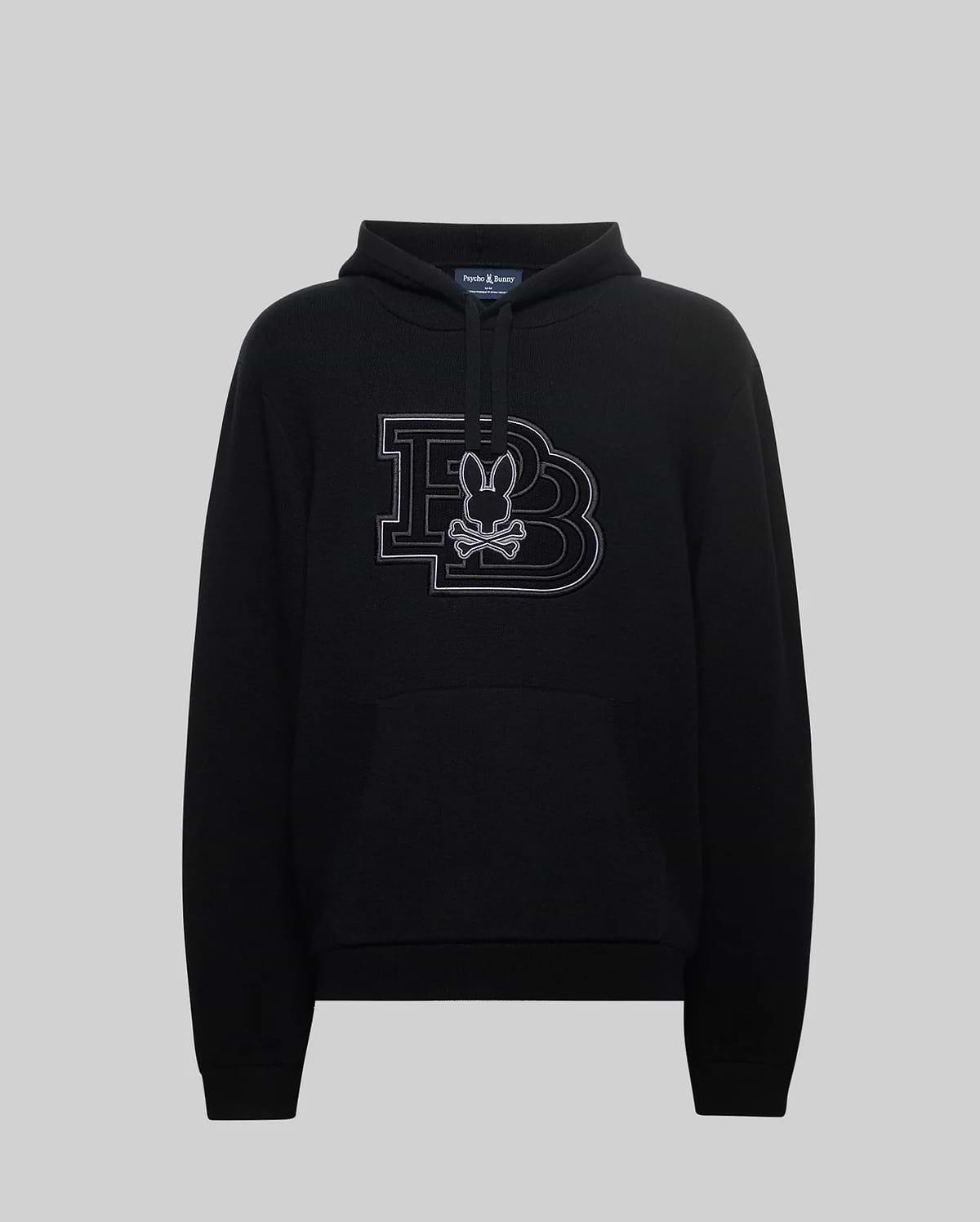 MENS MARLON TEXTURE STITCH HOODIE - MT0400046